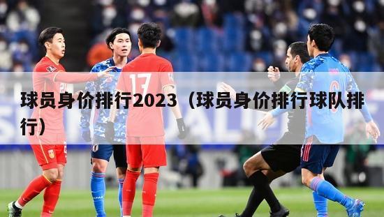 球员身价排行2023（球员身价排行球队排行）