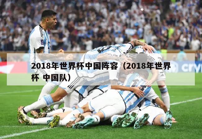 2018年世界杯中国阵容（2018年世界杯 中国队）