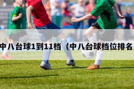 中八台球1到11档（中八台球档位排名）