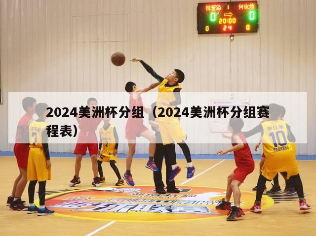 2024美洲杯分组（2024美洲杯分组赛程表）