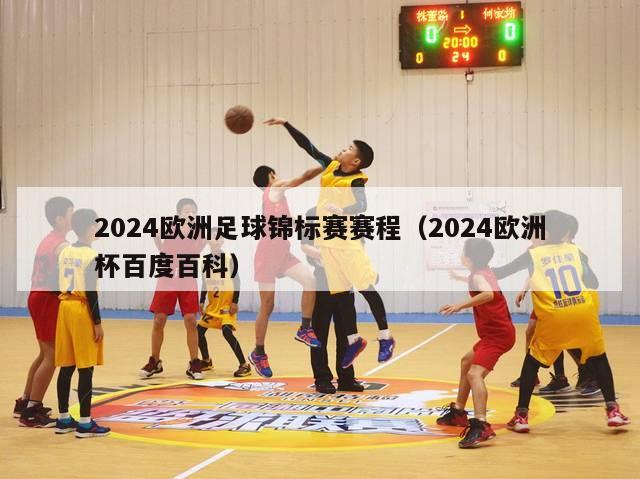 2024欧洲足球锦标赛赛程（2024欧洲杯百度百科）