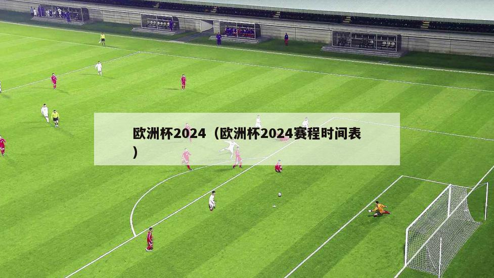 欧洲杯2024（欧洲杯2024赛程时间表）