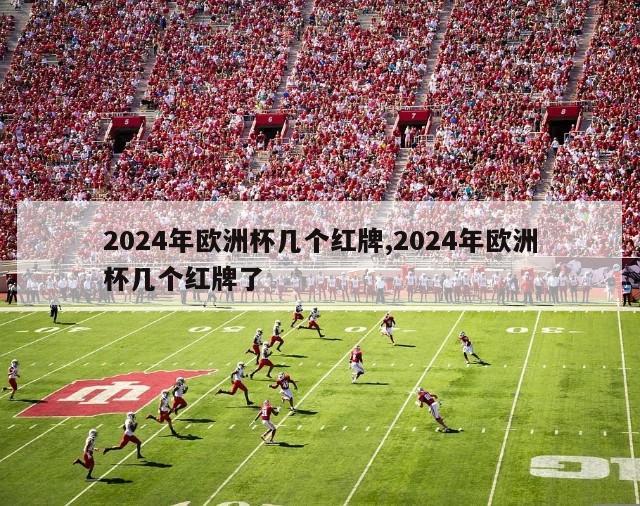 2024年欧洲杯几个红牌,2024年欧洲杯几个红牌了