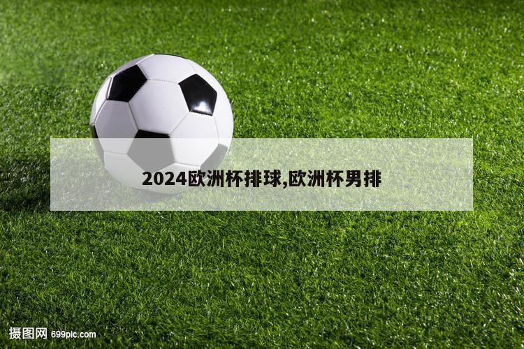 2024欧洲杯排球,欧洲杯男排