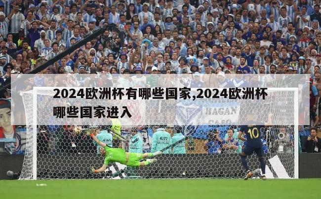 2024欧洲杯有哪些国家,2024欧洲杯哪些国家进入